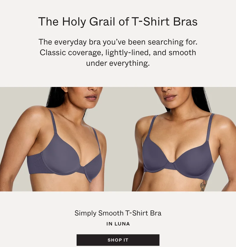 The Holy Grail of T-Shirt Bras: Simply Smooth T-Shirt Bra