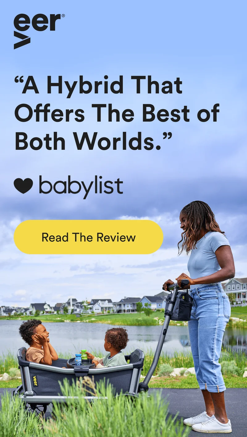 “a hybrid that offers the best of both worlds.” - babylist - read the review
