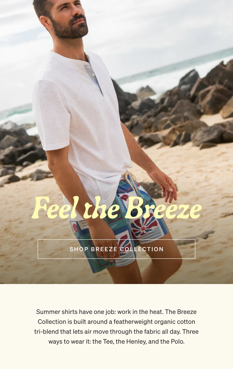 Feel the Breeze | Shop Breeze Collection