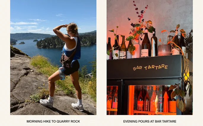 Get the full itinerary on Instagram
