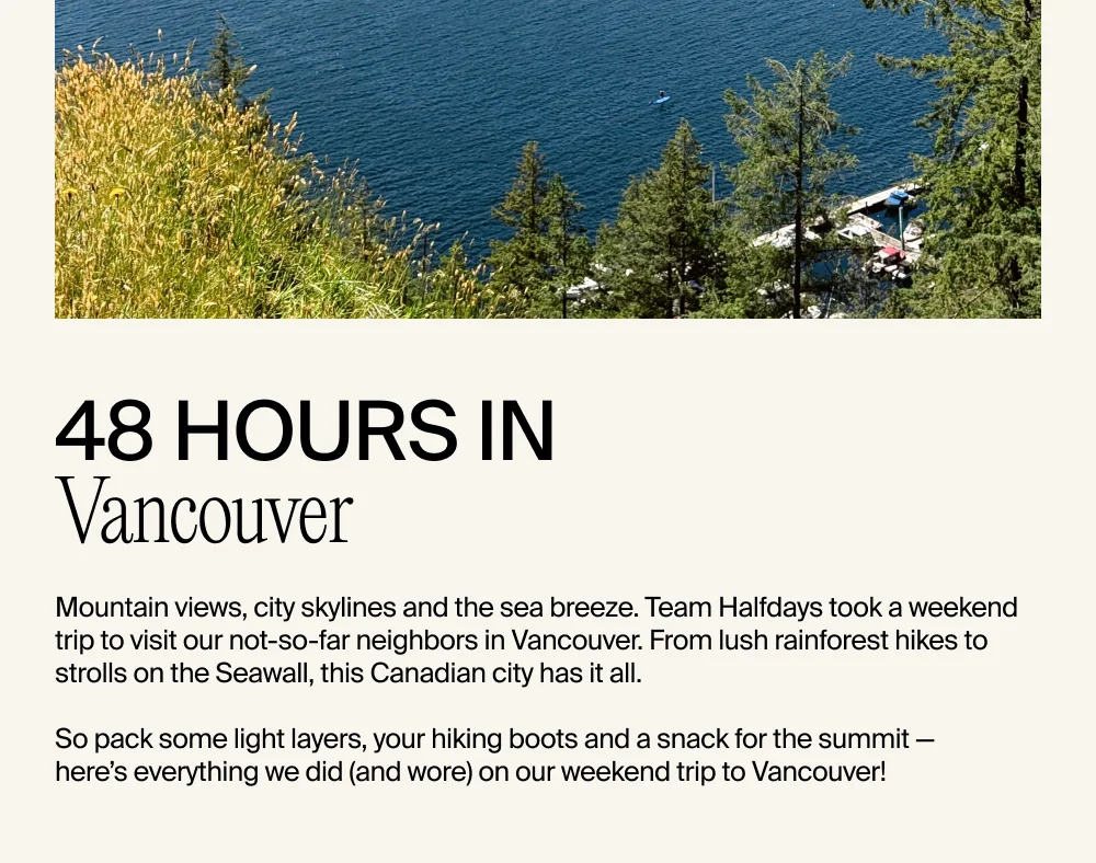 48 hours in Vancouver