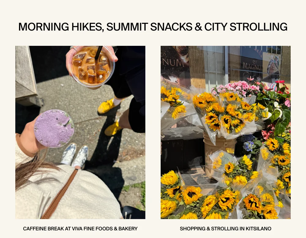 Get the full itinerary on Instagram