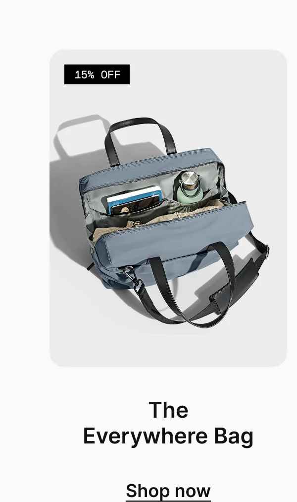 The Everywhere Bag | Shop now