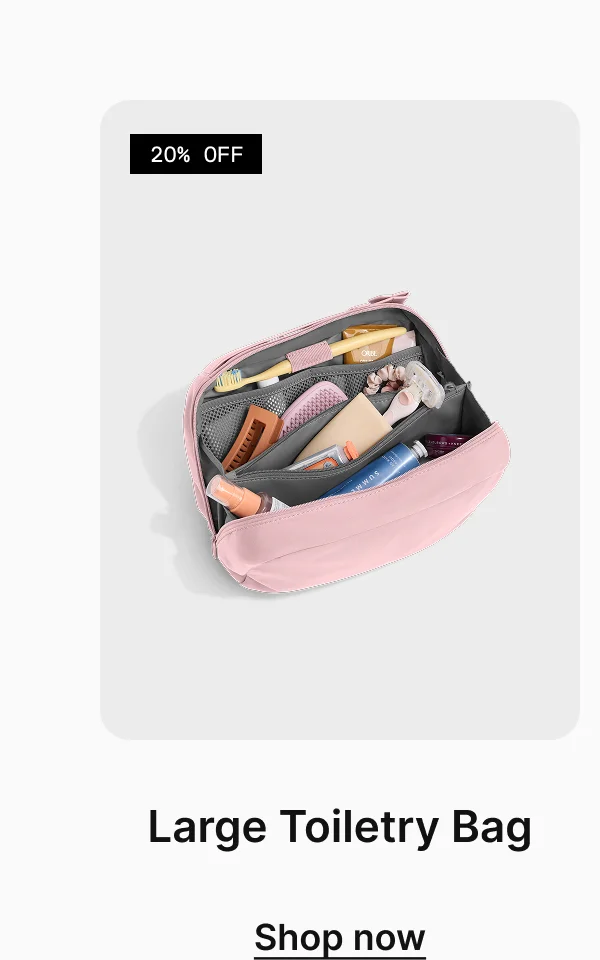 Large Toiletry Bag | Shop now
