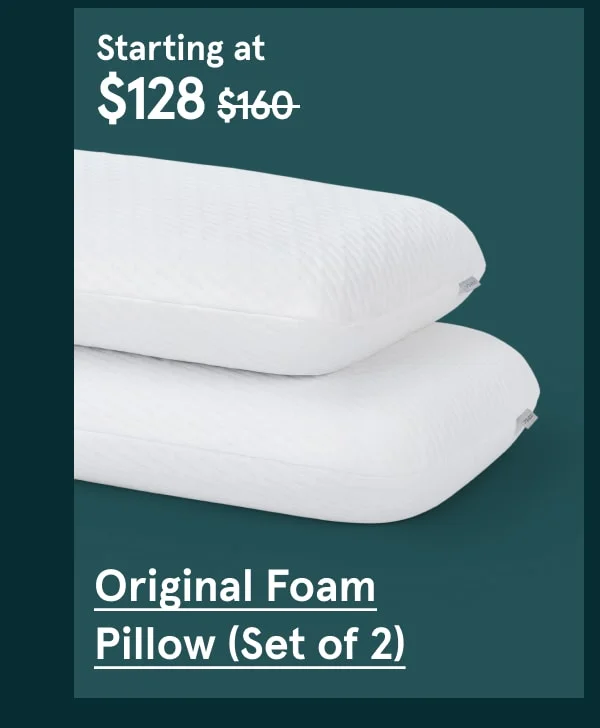 Original Foam Pillow (Set of 2)