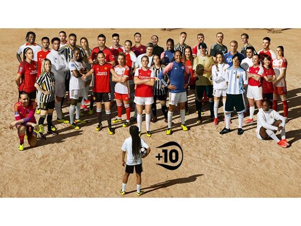 adidas Showcases Potential for Girls when Staying in Sport by Recreating Iconic 2006 Jose+10 Campaign Image with....