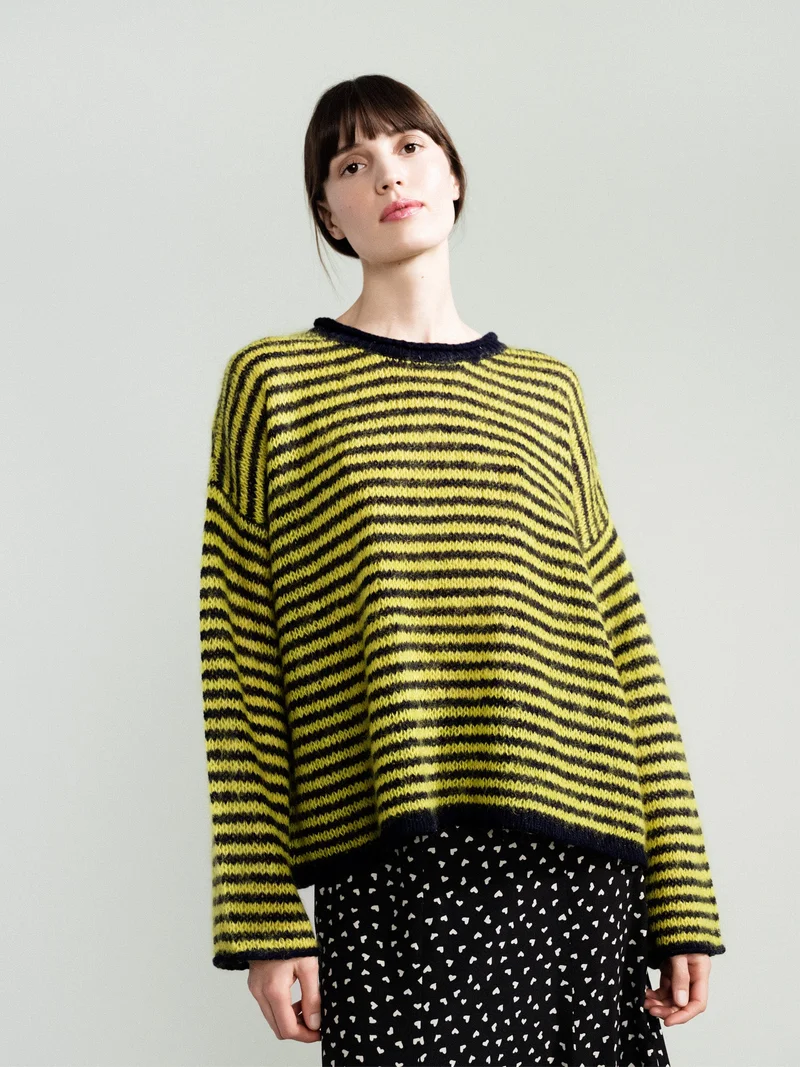 Image of Gulisa Striped Pullover