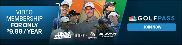 Video membership for only $9.99/year | GolfPass Join Now