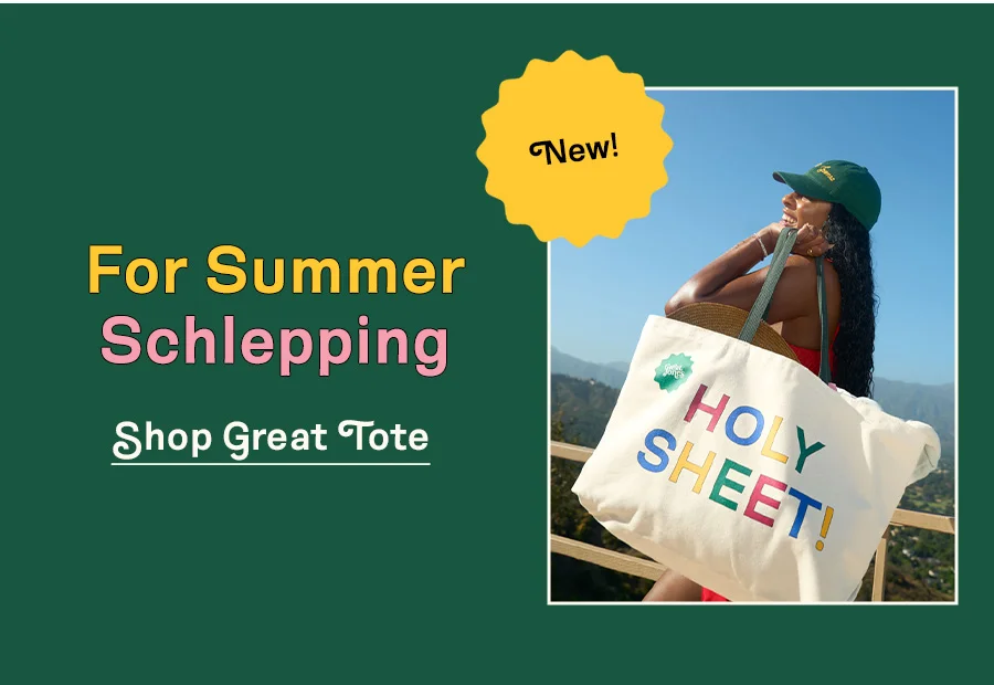 For Summer Schlepping. Shop Great Tote