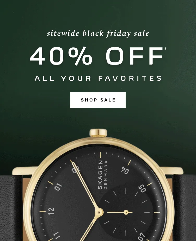 40% Off Your Purchase + Free Standard Shipping