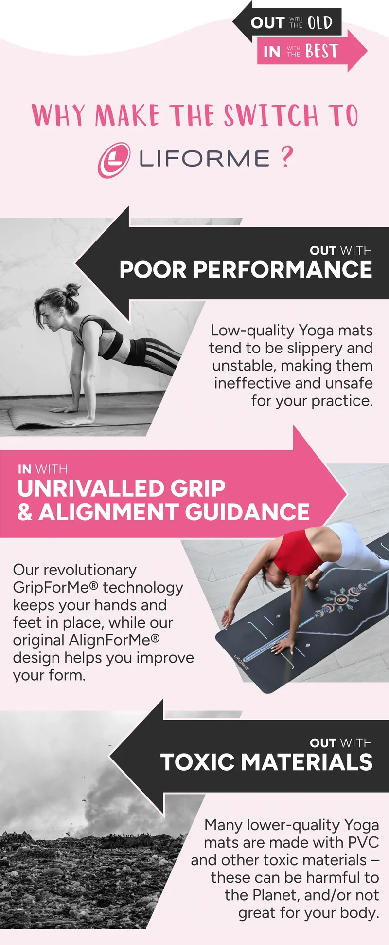 Why make the switch to Liforme?