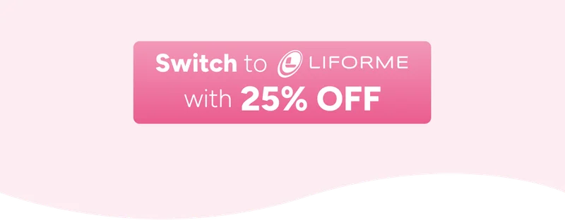 Switch to Liforme with 25% off