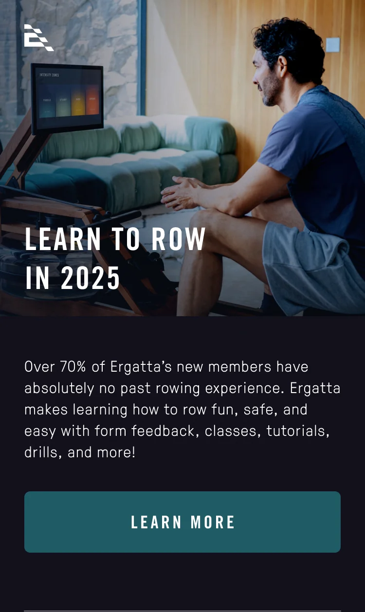 Learn to row in 2025