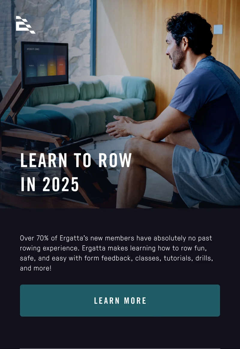 Learn to row in 2025