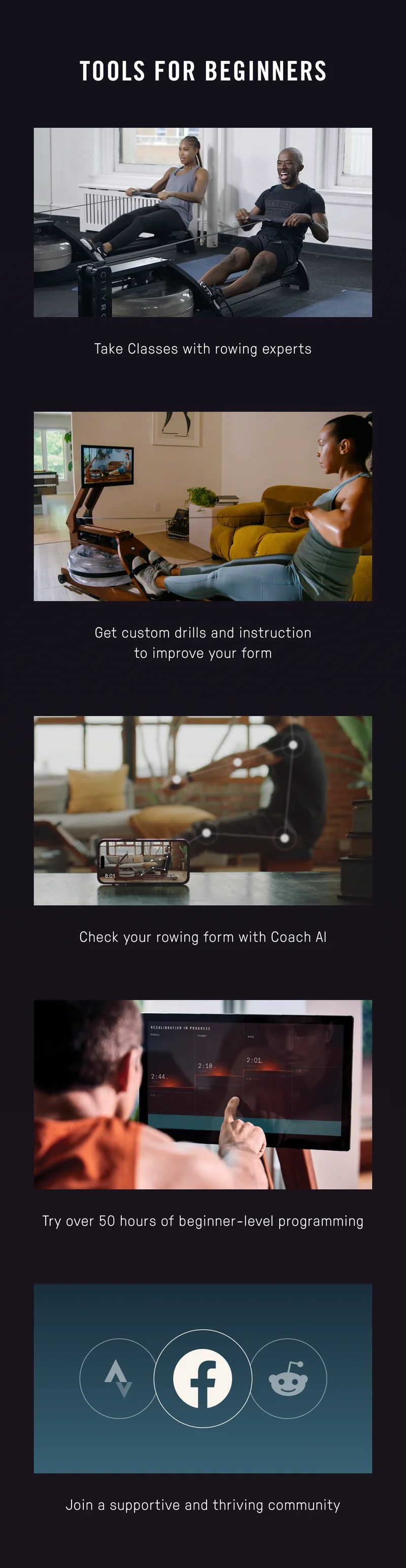 Beginner features and tools