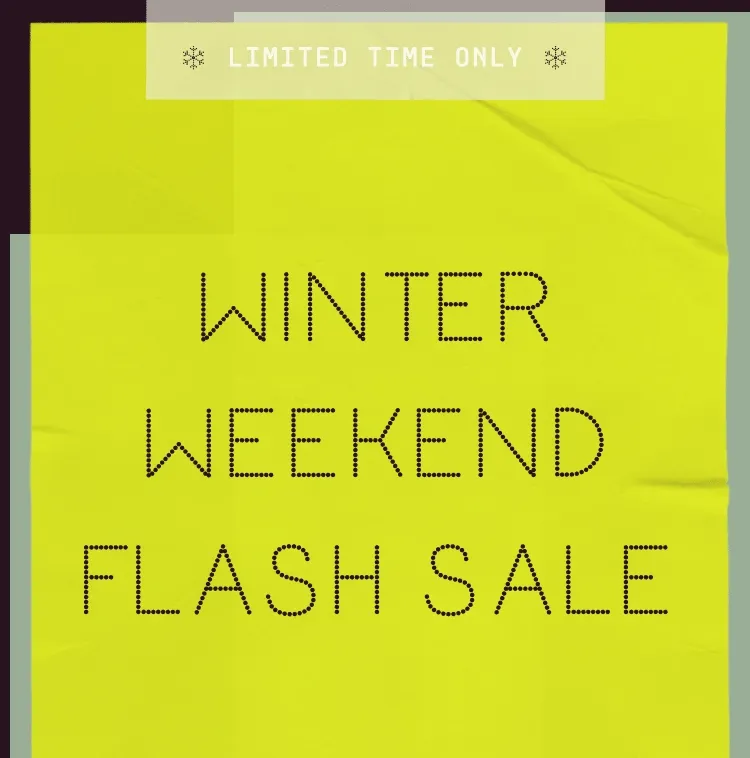 IMAGE-WINTER FLASH SALE