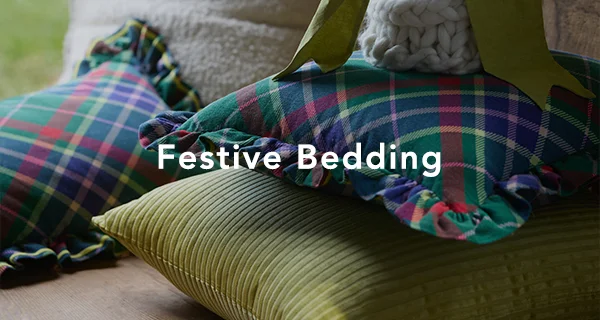 festive bedding