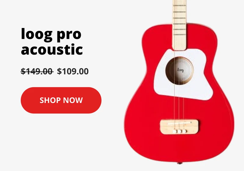 loog pro acoustic $109 -shop now
