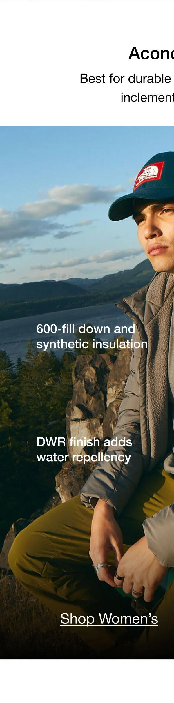 Aconcagua - Best for durable warmth through inclement weather. Shop Women's