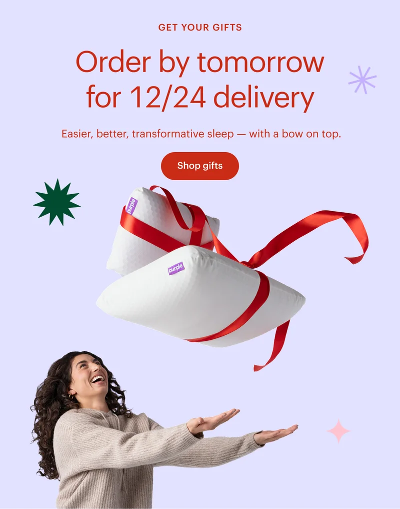 Order by tomorrow for 12/24 delivery