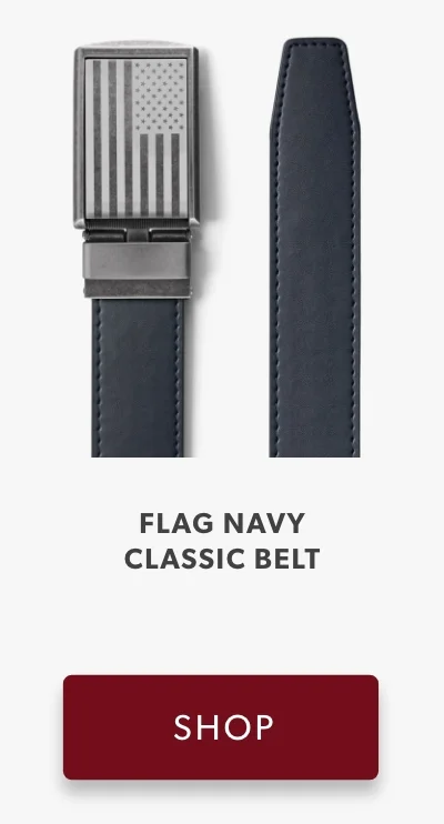 Shop Flag Navy Classic Belt