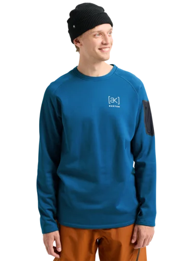 [ak]® Baker Stretch Crewneck Fleece