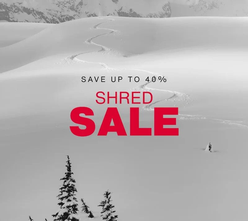 Save up to 40%. Shred Sale.