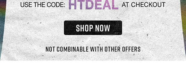 Use The Code discount code At Checkout. Not Combinable With Other Offers Shop Now