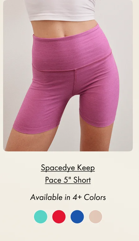 Shop Spacedye Keep Pace 5" Short