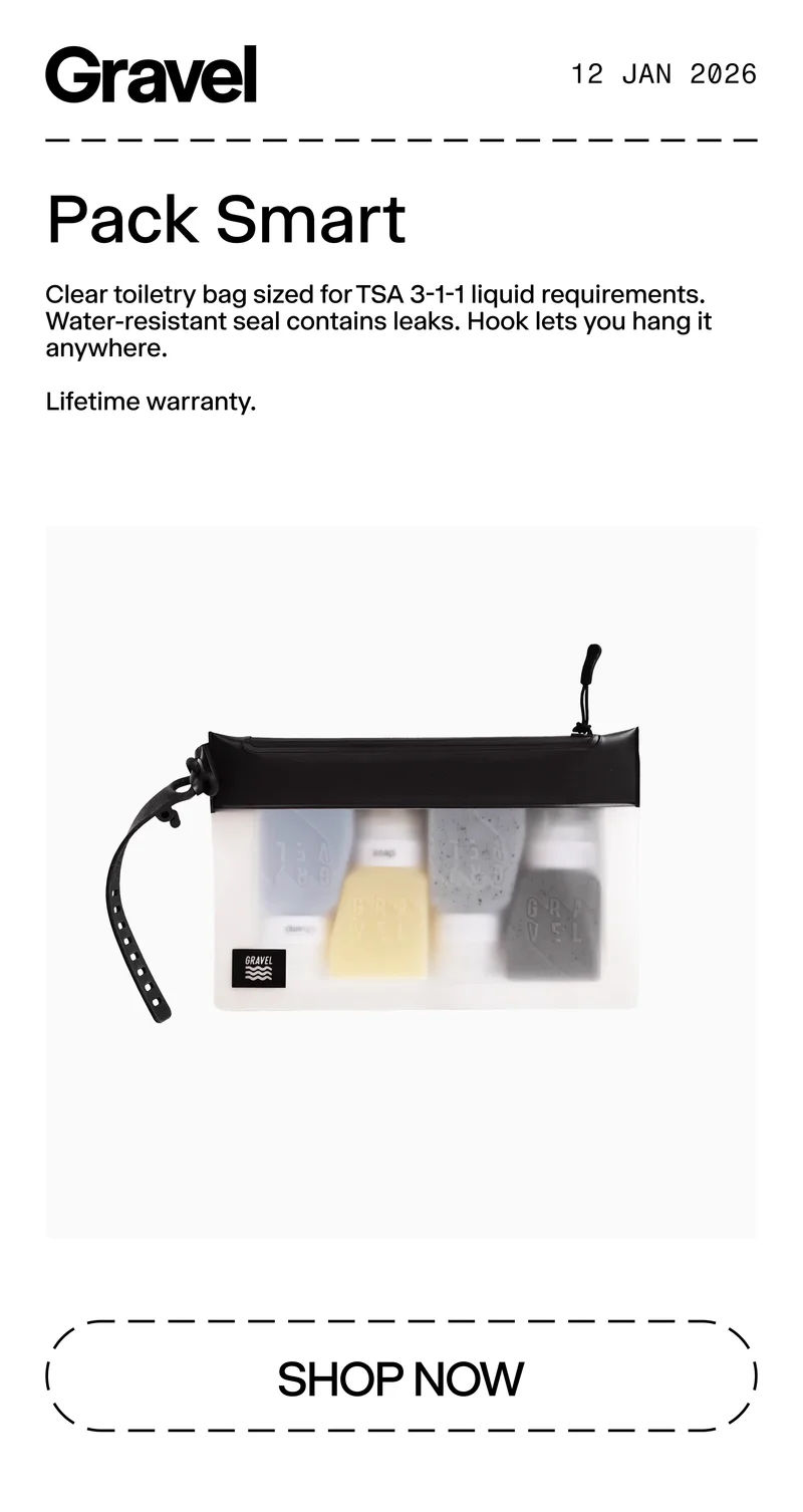 glacier bags are back