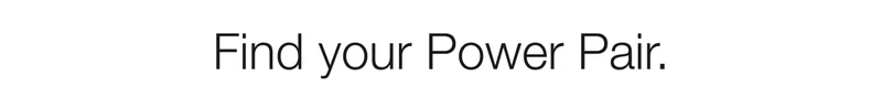 Find your Power Pair.