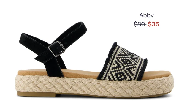 Abby Flatform Espadrille Sandal - Image