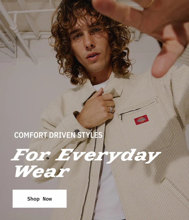 Comfort Driven Styles. For Everyday Wear. Shop Now.