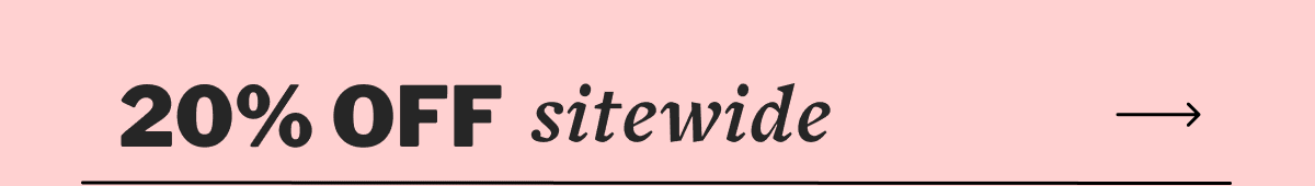 20% off sitewide