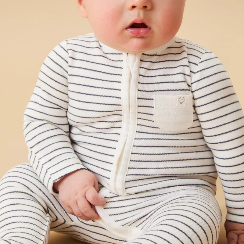 Image of Clever Zip Baby Pajamas