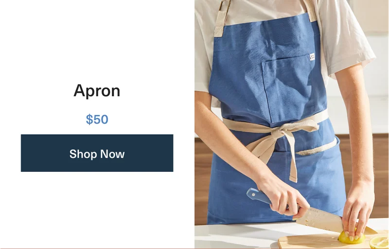 Apron: $50 - Shop Now