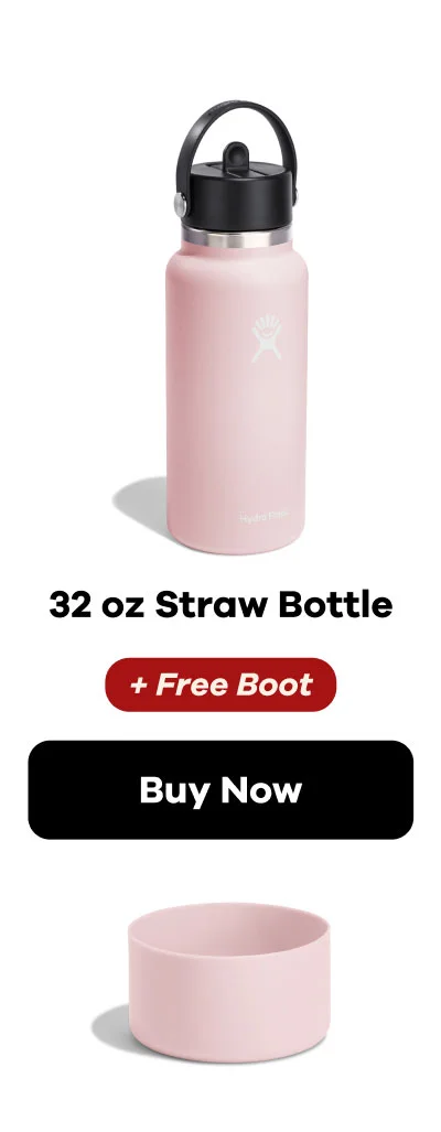 32 oz Straw Bottle +Free Boot | Buy Now