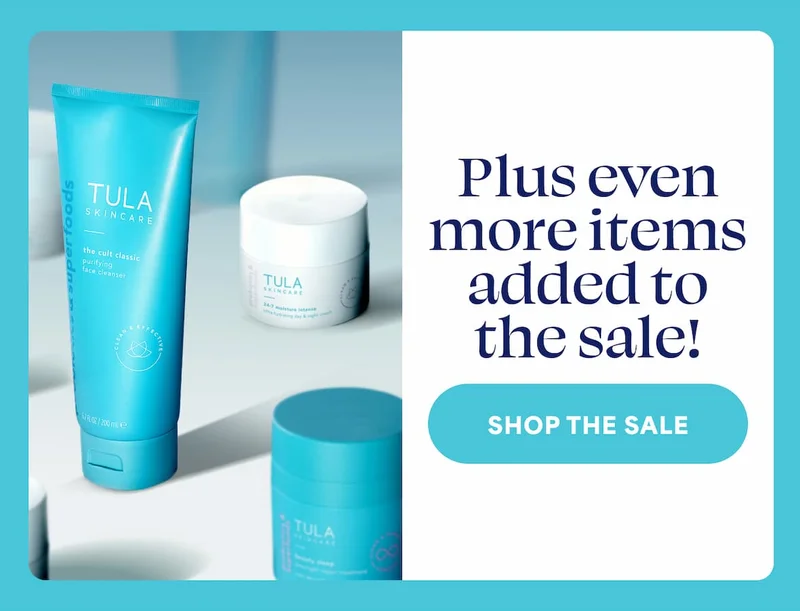 Plus even more items added to the sale! -- SHOP THE SALE
