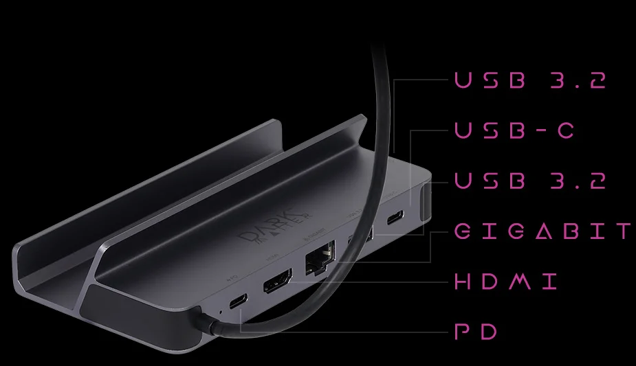 Dark Matter™ 6-in-1 Steam Deck Dock