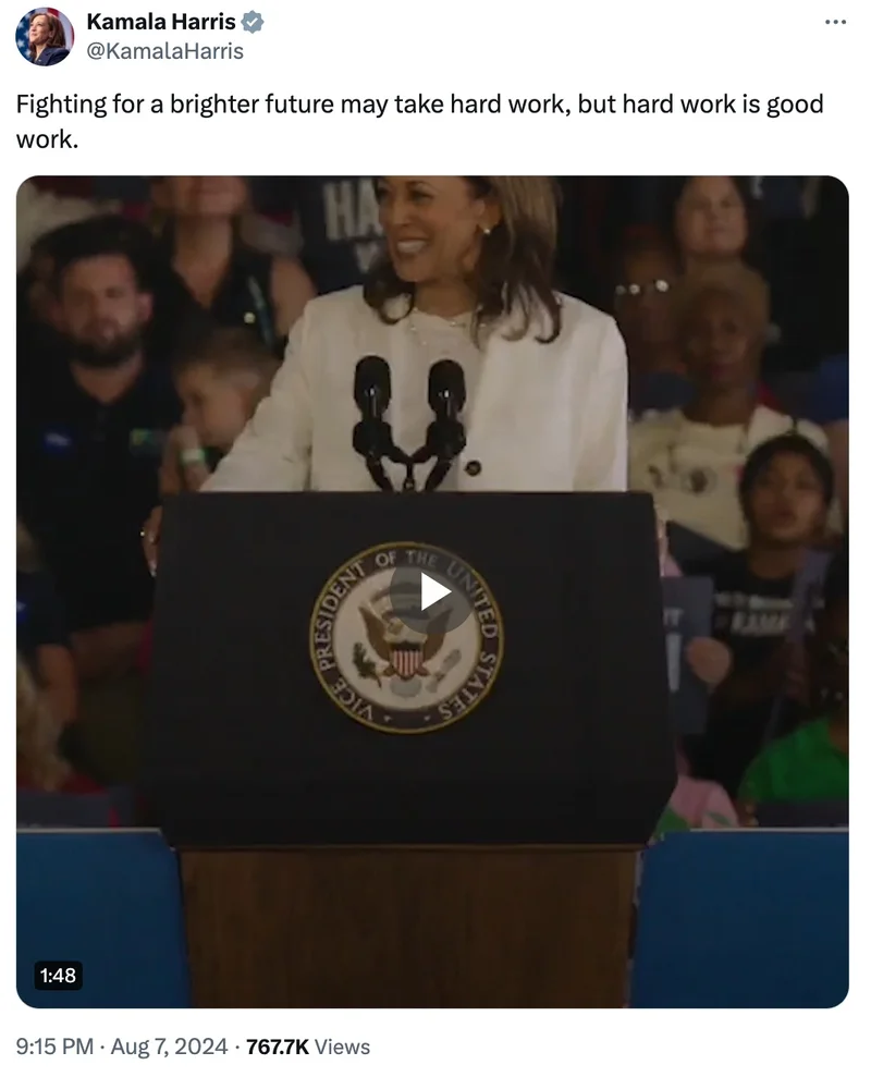 Kamala in Michigan