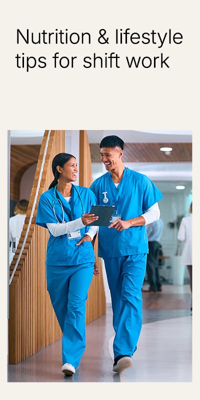 Nutrition & lifestyle tips for shift work