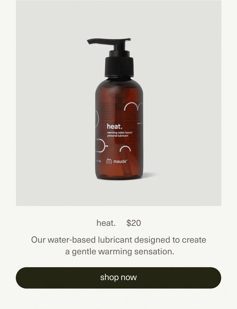 heat warming lubricant
