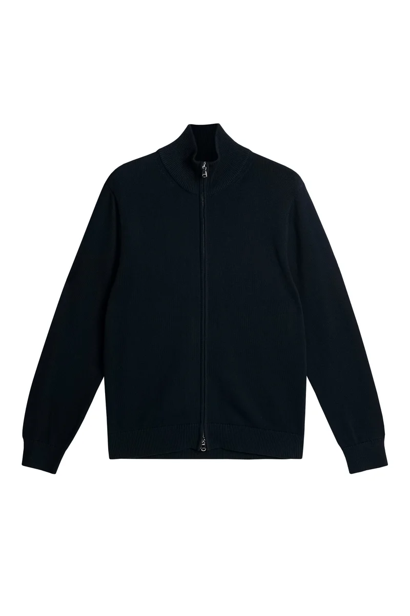 Image of Alexis Full Zip Cardigan / JL Navy