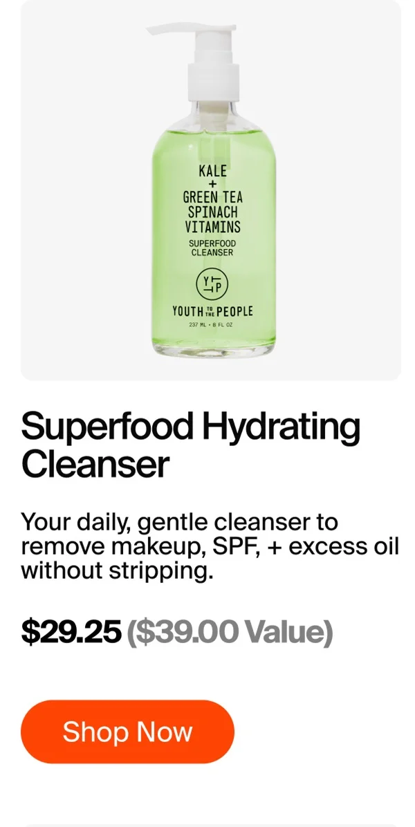 Superfood Hydrating Cleanser