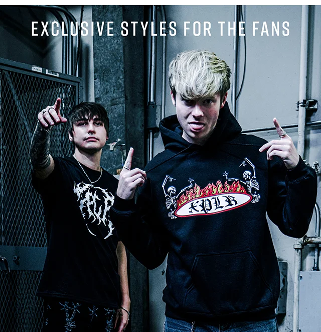 Exclusive Styles for the Fans. XPLR Sam and Colby. Shop Now