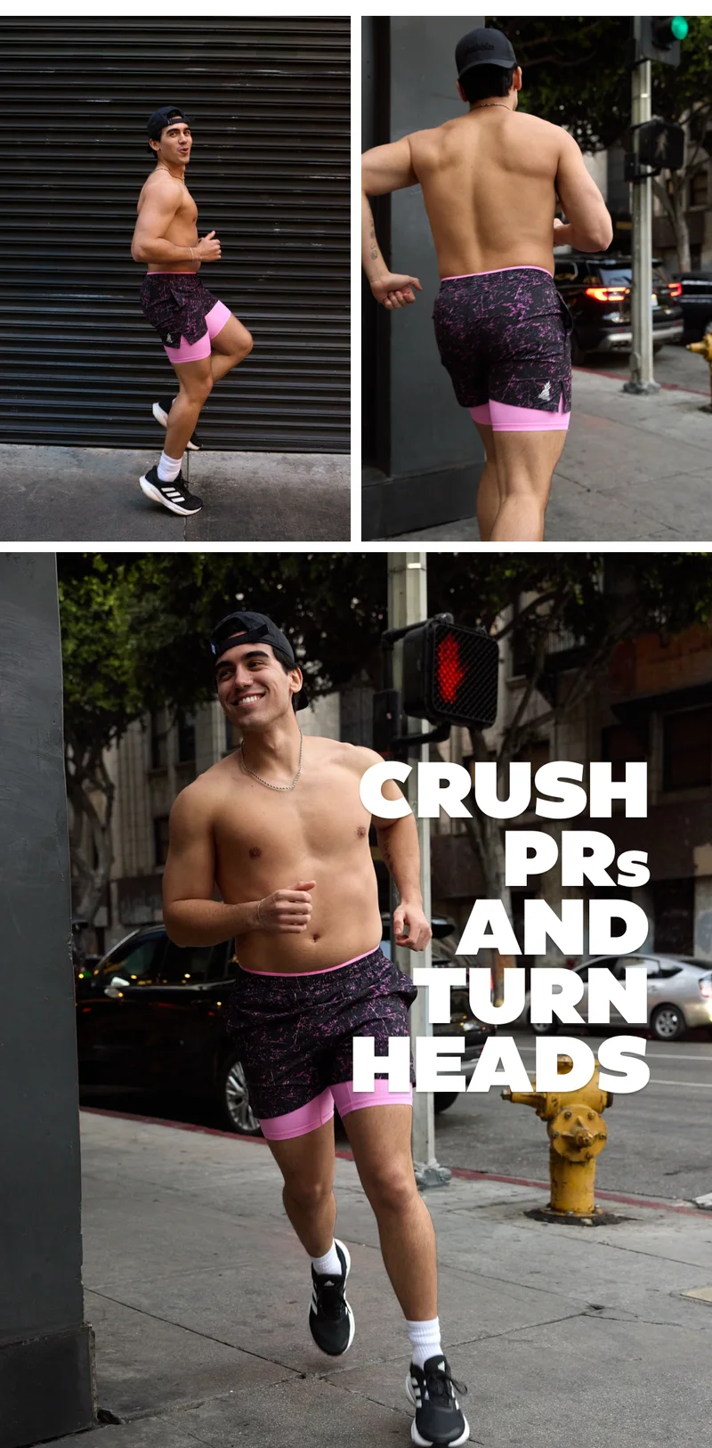 Ultimate Training Short: The Pink Concretes 4"