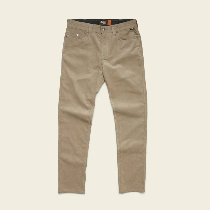 Image of Frontside 5-Pocket Corduroy Pants - Putty