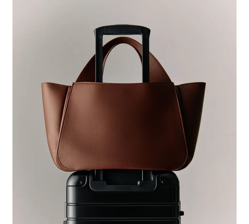 Mila Satchel Dark Chestnut