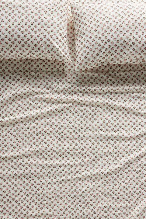 Organic Cotton Percale Printed Sheet Set