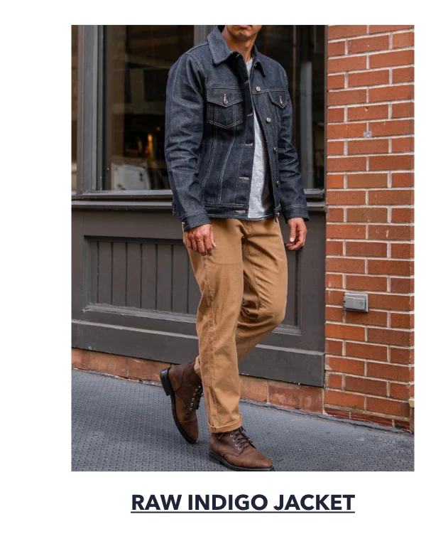 Raw Indigo Jacket